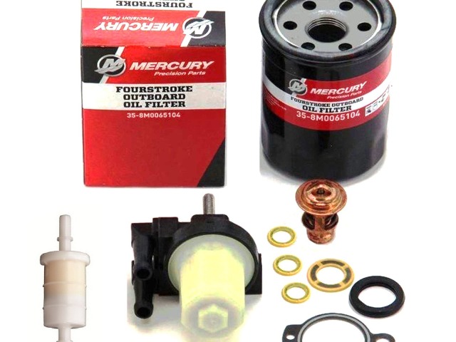 Mercury - 100 Hour Maintenance Service Kit - 40/50/60 HP EFI ...